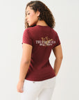 True Religion Money Buddha Ss Tee Chocolate Truffle