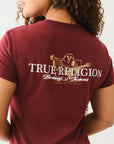 True Religion Money Buddha Ss Tee Chocolate Truffle