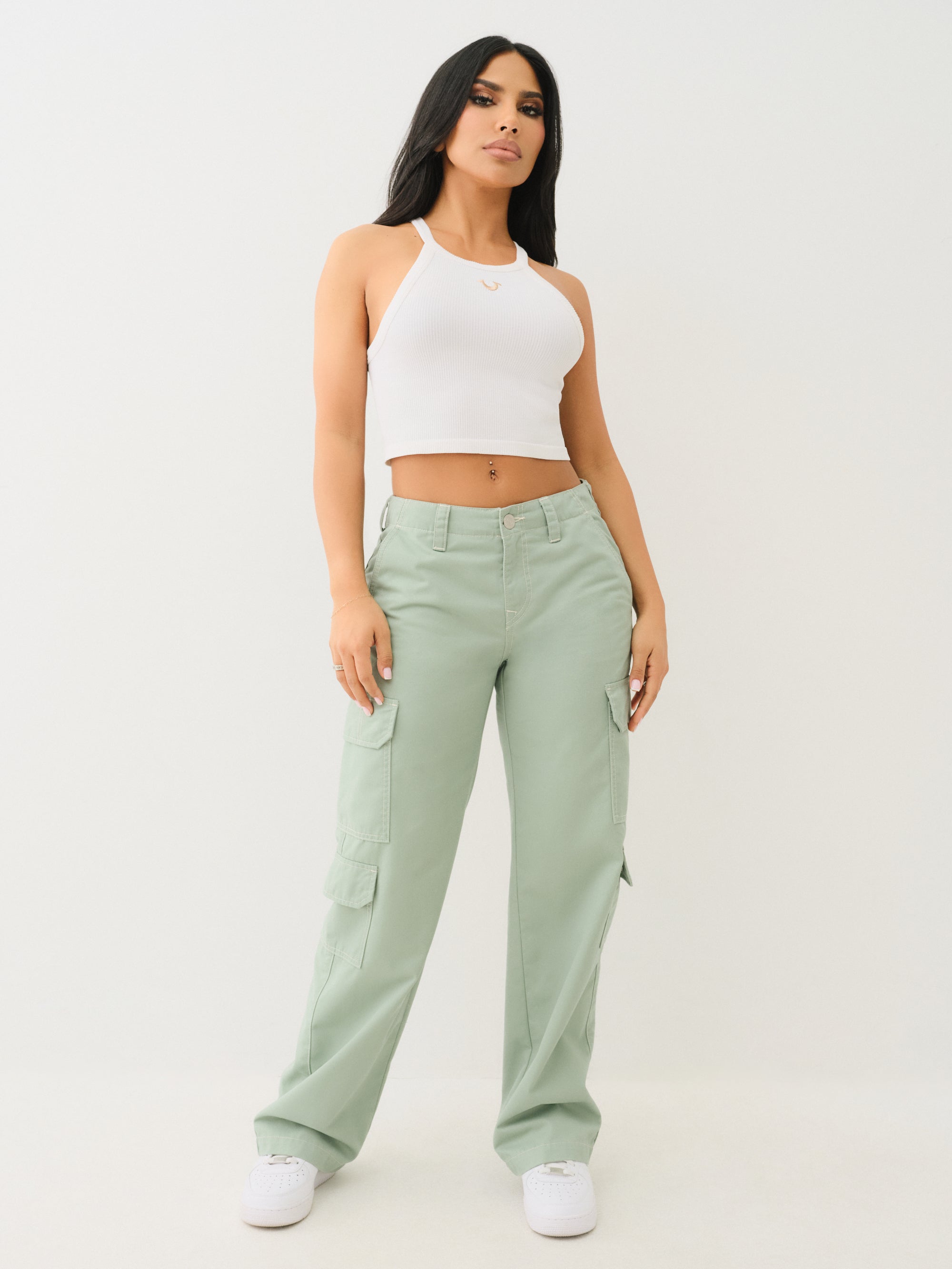 True Religion Hs Cargo Sn Pant Green Bay