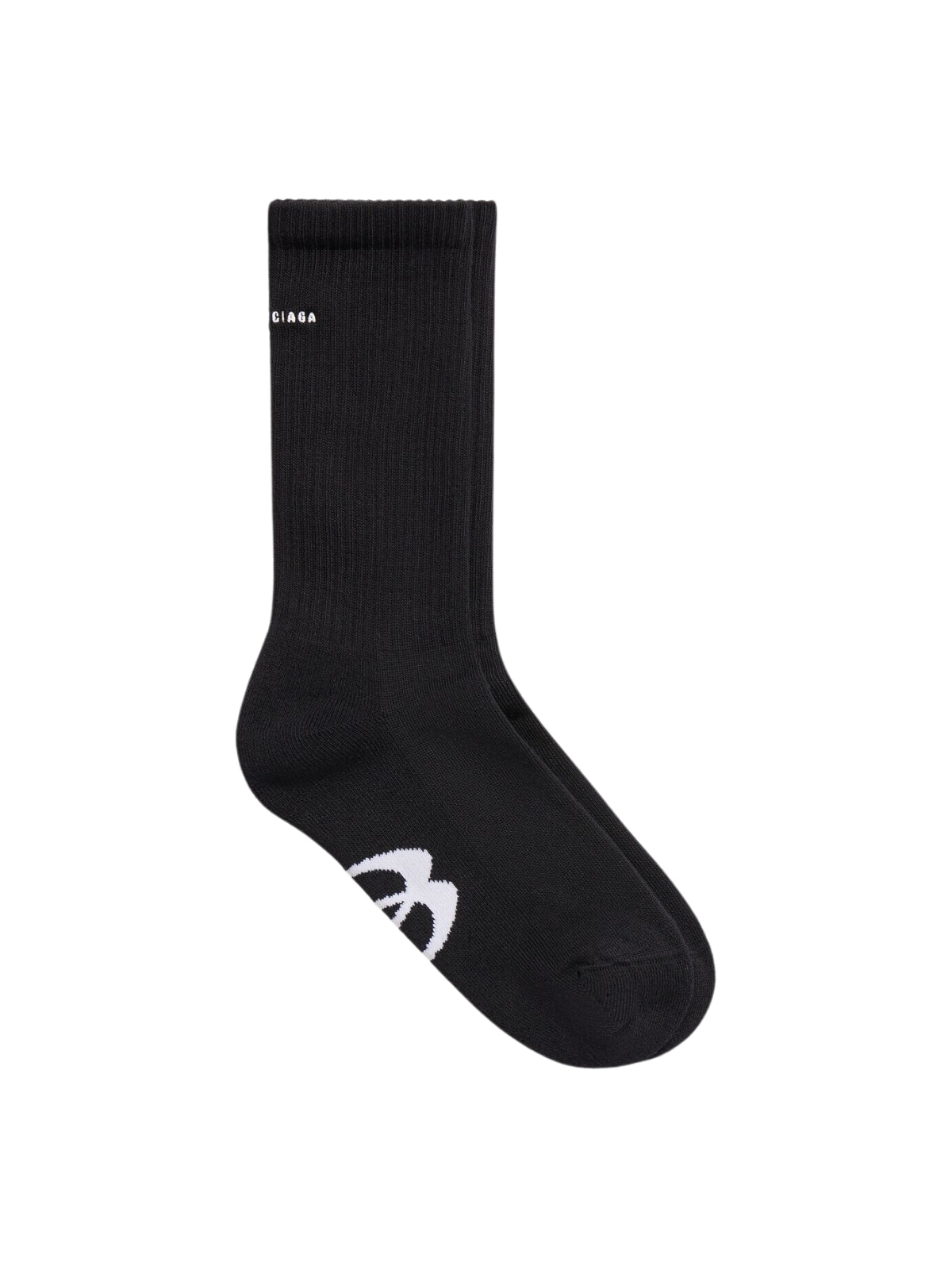 Balenciaga Socks Unity Logo Black - 1