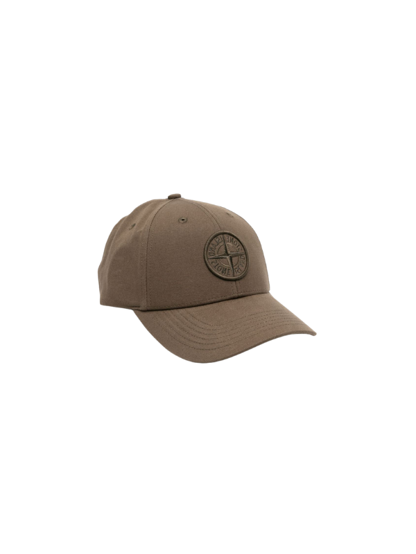 Stone Island Cap Logo Brown