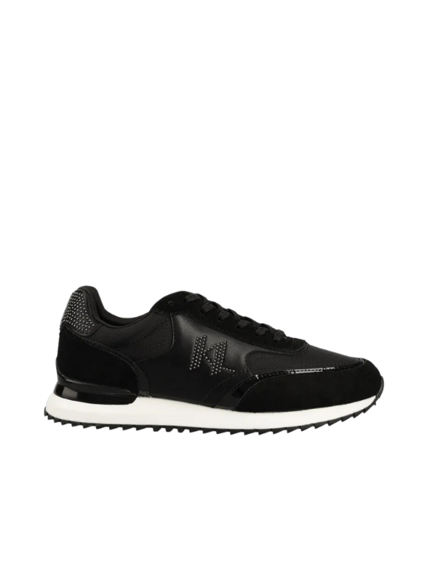 Karl Lagerfeld Sneaker Velocitor Mono Rivet Black – AL Capone Premium