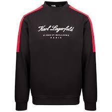 Karl Lagerfeld Sweater Logo Red-White-Black