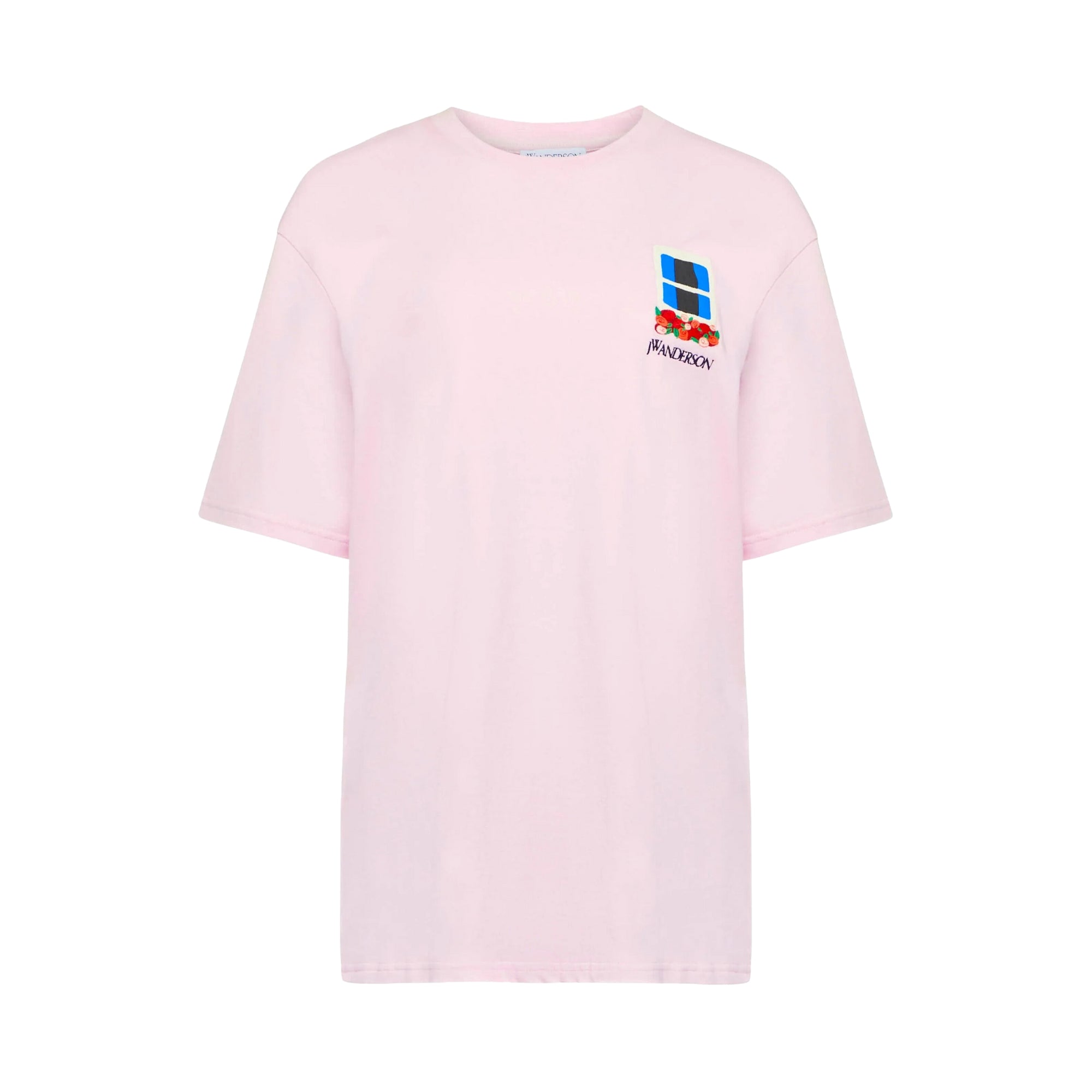 Jw Anderson T-Shirt Embroidery Window Blush