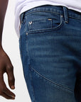 True Religion Rocco Moto Skinny Medium Blizzard Wash