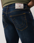 True Religion Ricky Sn Straight Dark Mahogany Wood Wash