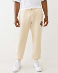 TRUE RELIGION JOGGER EMB PATCH HS FOG
