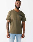 True Religion T-Shirt Glitter Puff Tr Kalamata