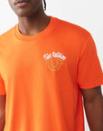 True Religion T-Shirt Glitter Puff Tr Red/Orange