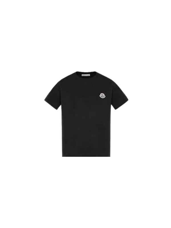Moncler Crew Logo Singles Black 722-123