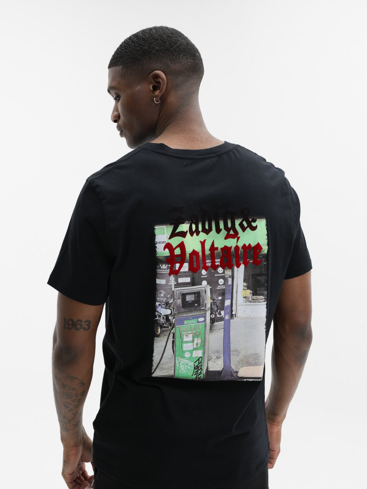 Zadig &amp; Voltaire Crew Gas Pump Black