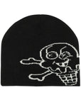 Ice-Cream Beanie Cones & Bones Black