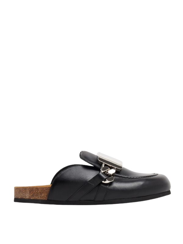 Jw Anderson Loafer Calf Tresor Bracel Silver-Black