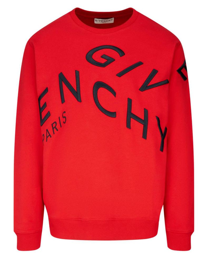 Givenchy Sweater Zig Zag Logo Red – AL Capone Premium