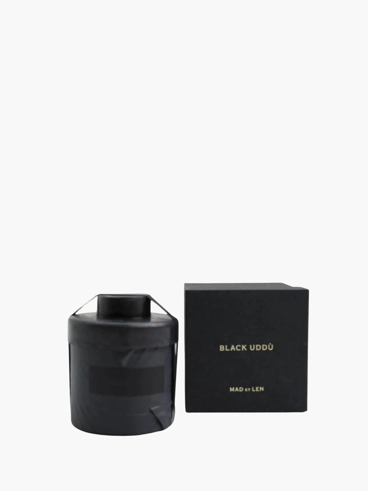 Mad Et Len Bougie D'Apothicaire 300G Black Wax (Black Uddu) Candles ...