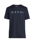 Marni T-Shirt Logo Navy
