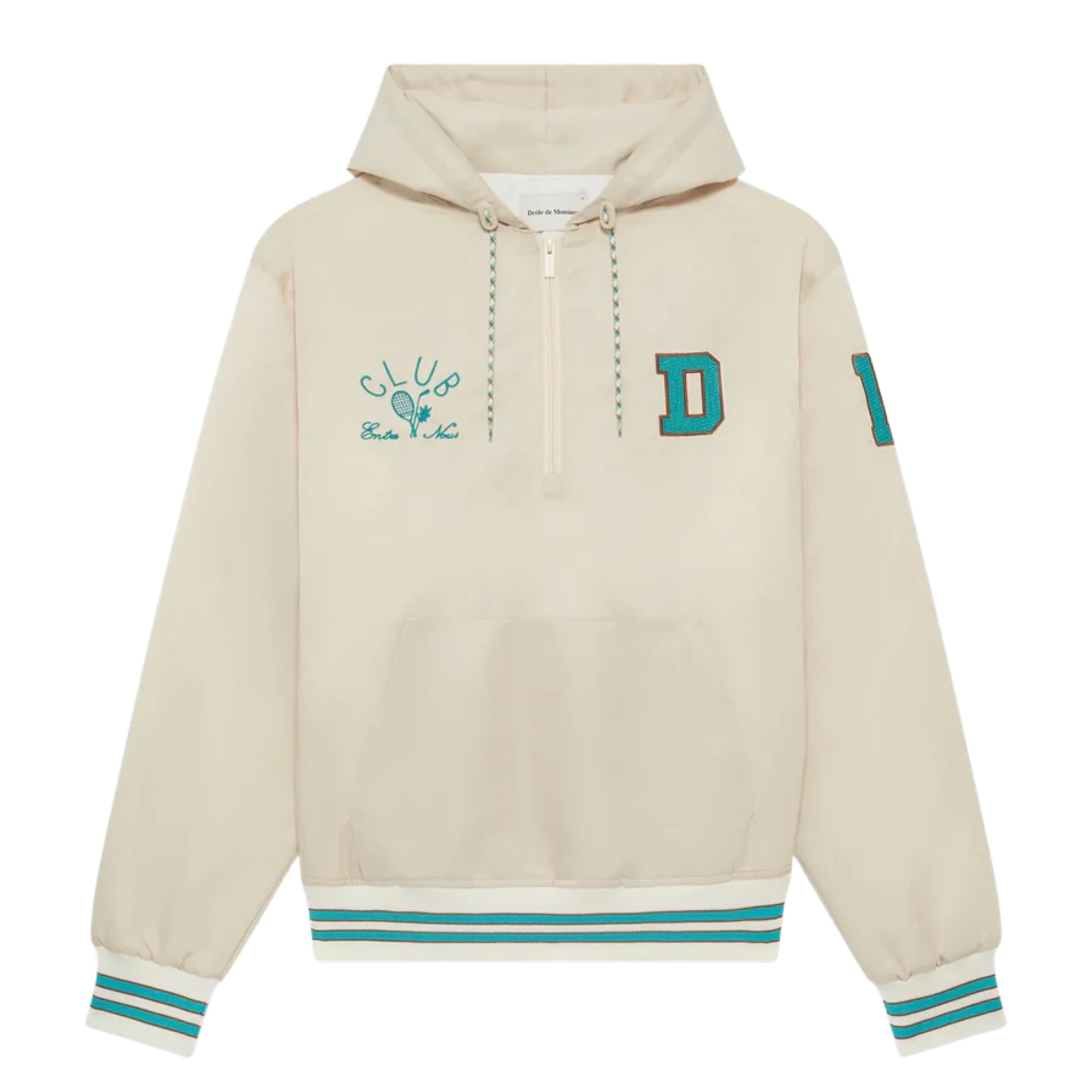 Drole De Monsieur Hoodie Sport Cream