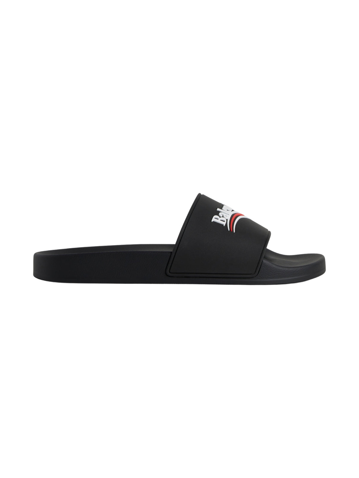 Balenciaga Slide Campaign Logo Black - 1