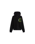 Kenzo Hoodie Embroidered Logo Black