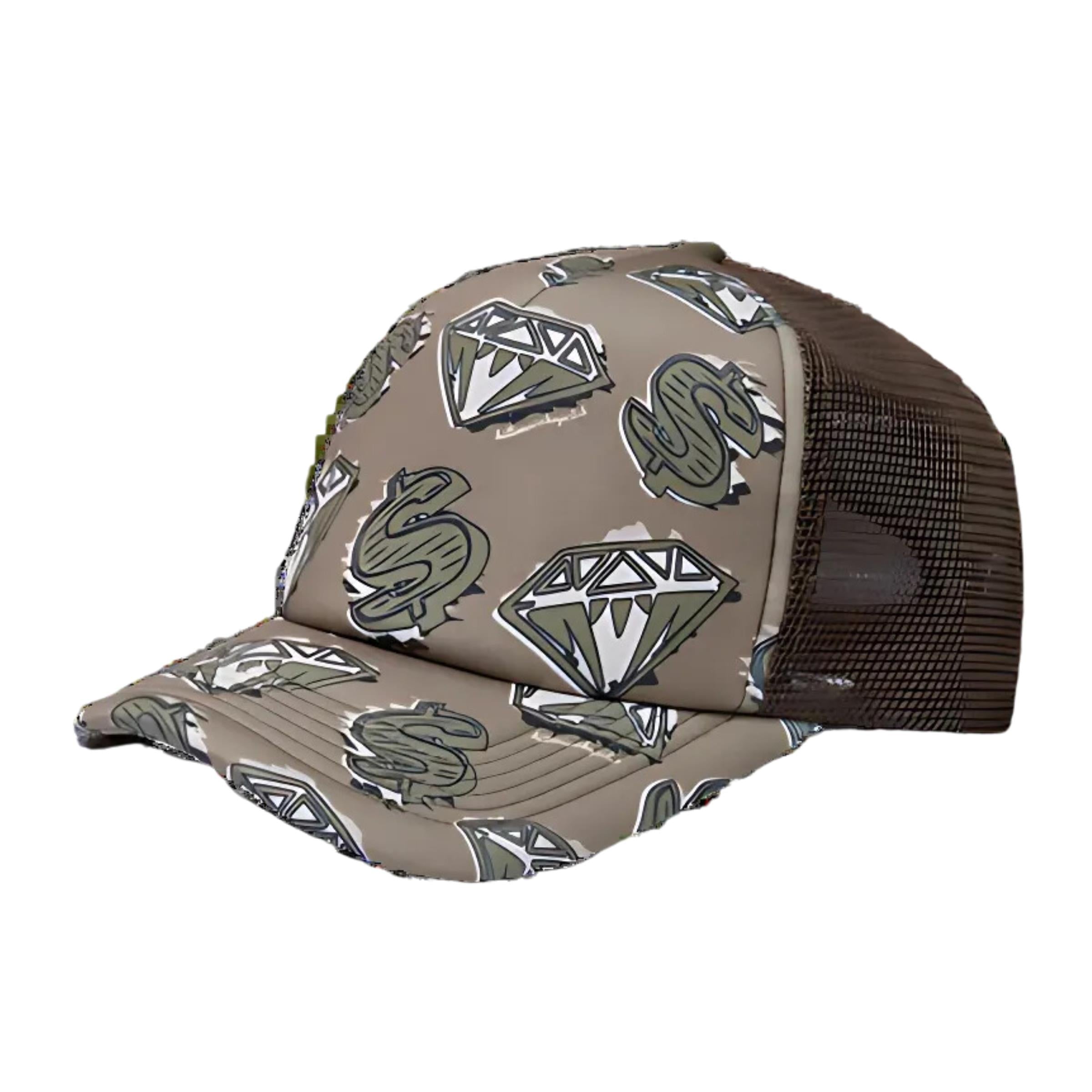 Billionaire Boys Club Cap Diamonds & Dollars Khaki – AL Capone Premium