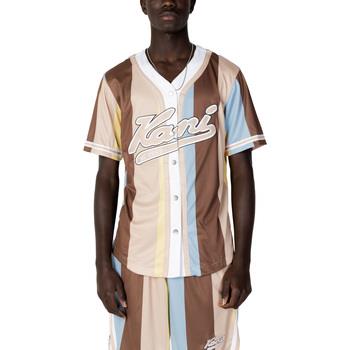 Karl Kani Shirt Baseball Stripe Multi Colour
