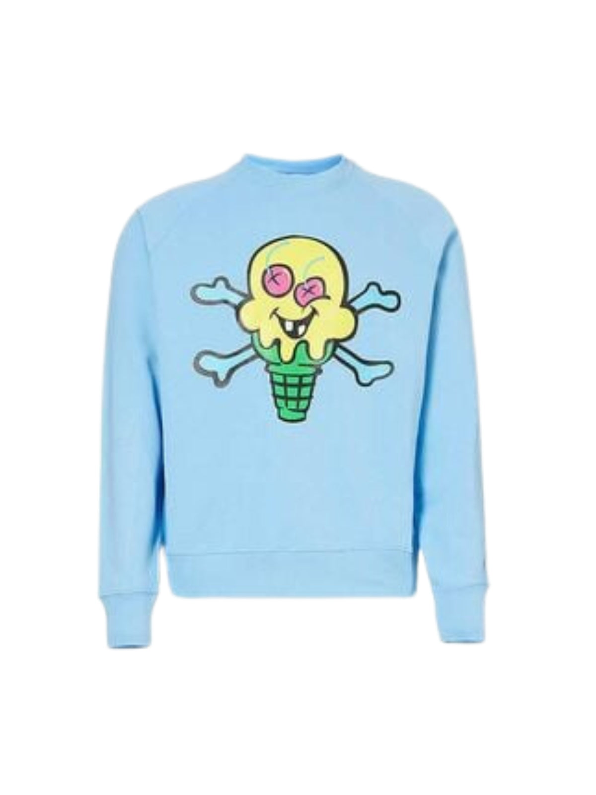 Ice-Cream Sweater Cones & Bones Blue