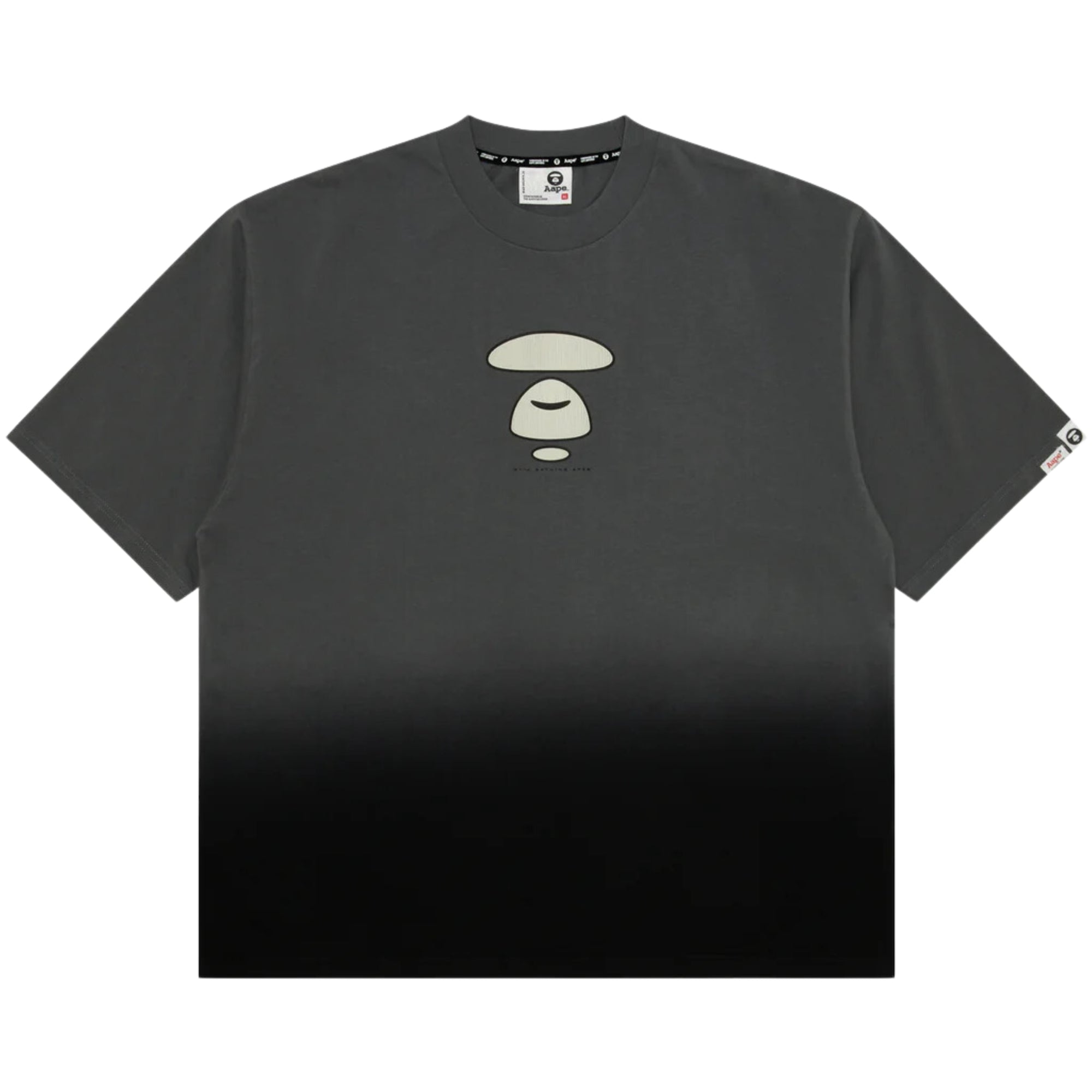 Aape T-Shirt Two Tone Grey