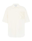 Jw Anderson Shirt Quilted Pocket Ivory