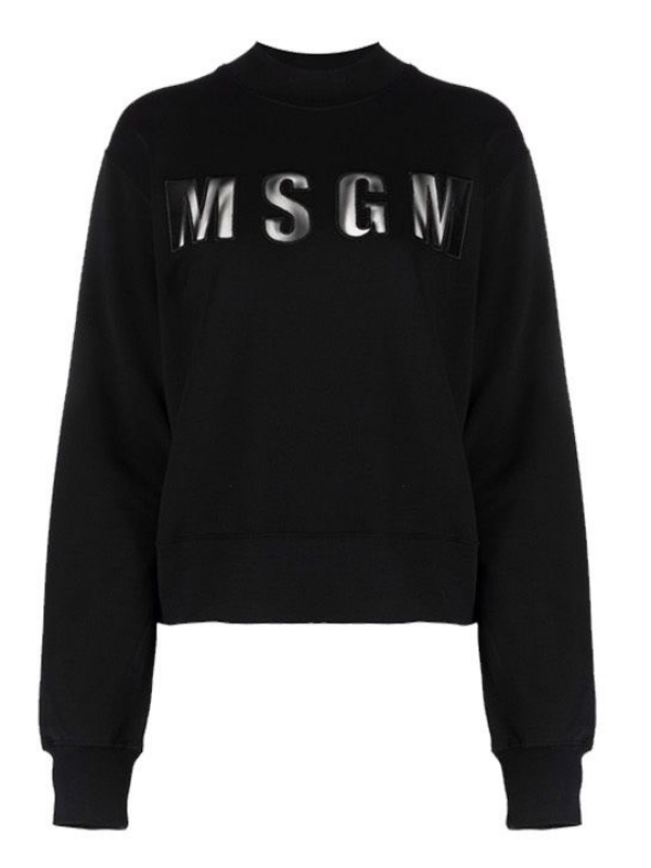 Msgm Sweater Slim Black-Silver-AL Capone Premium