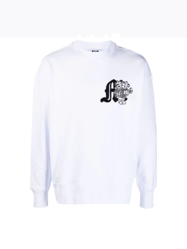 MSGM Sweater M Mascot White