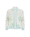 Casablanca Shirt Cuban Collar Crayon Tennis Club Monogram Multi