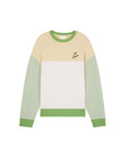 Cafe Kitsune Sweater Relax Colour Block Chai