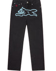 Ice-Cream Jeans Running Dog Black