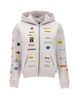 Balenciaga Jacket Allover Print White - 1