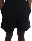 Capone Shorts Textured Basic Black