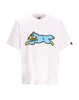 Ice-Cream T-Shirt Running Dog White