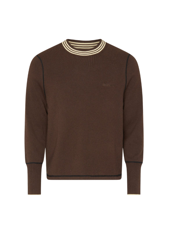 Y-3 Sweater Knit Dark Brown - AL Capone Premium