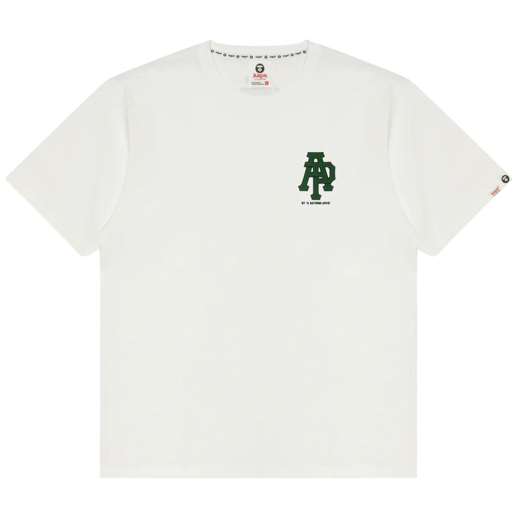 Aape T-Shirt Basic Logo White