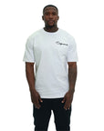 Capone T-Shirt Back Floral Print White