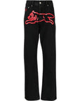 Ice-Cream Jeans Running Dog Double Scoop Black