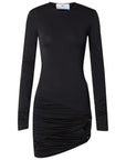 Chiara Ferragni Dress Bottom Ruched Black
