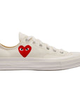 Comme Des Garcons Sneaker Heart Red-White