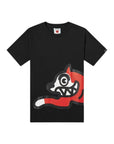 Ice-Cream T-Shirt Jumbo Running Dog Black