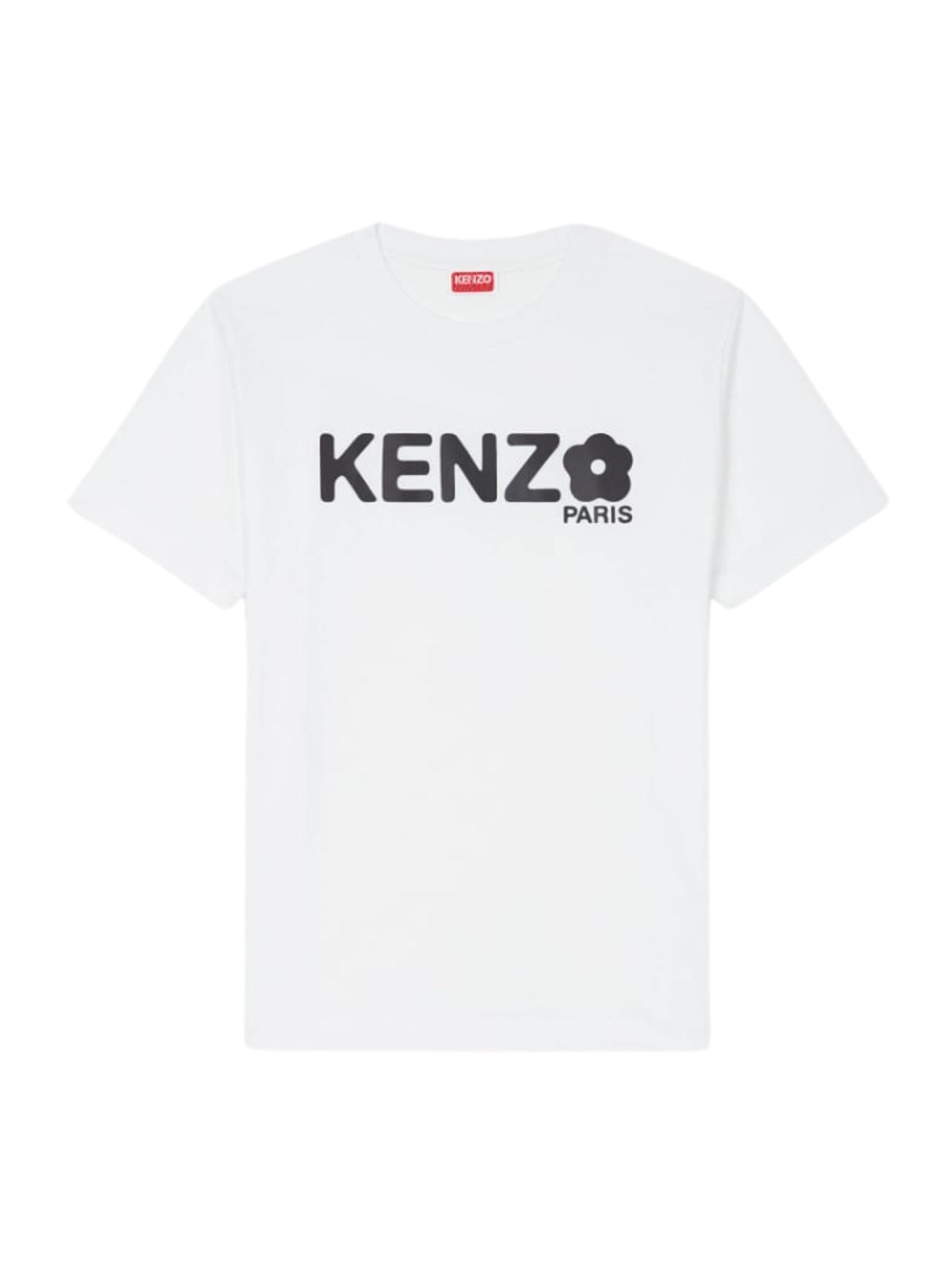 Kenzo Crew Logo White