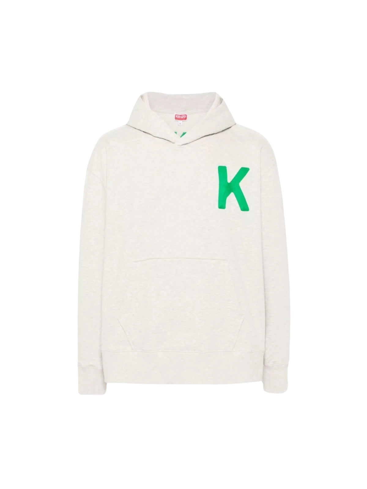 Kenzo Sweater Logo K Hoodie Pale Grey