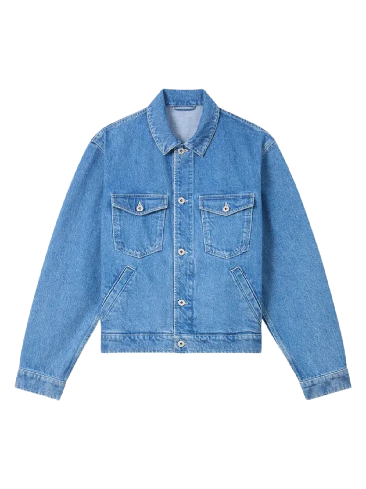 Kenzo Jacket Trucker Boke Flower Denim Blue