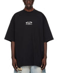 Vetements T-Shirt Oval Logo Oversized Black