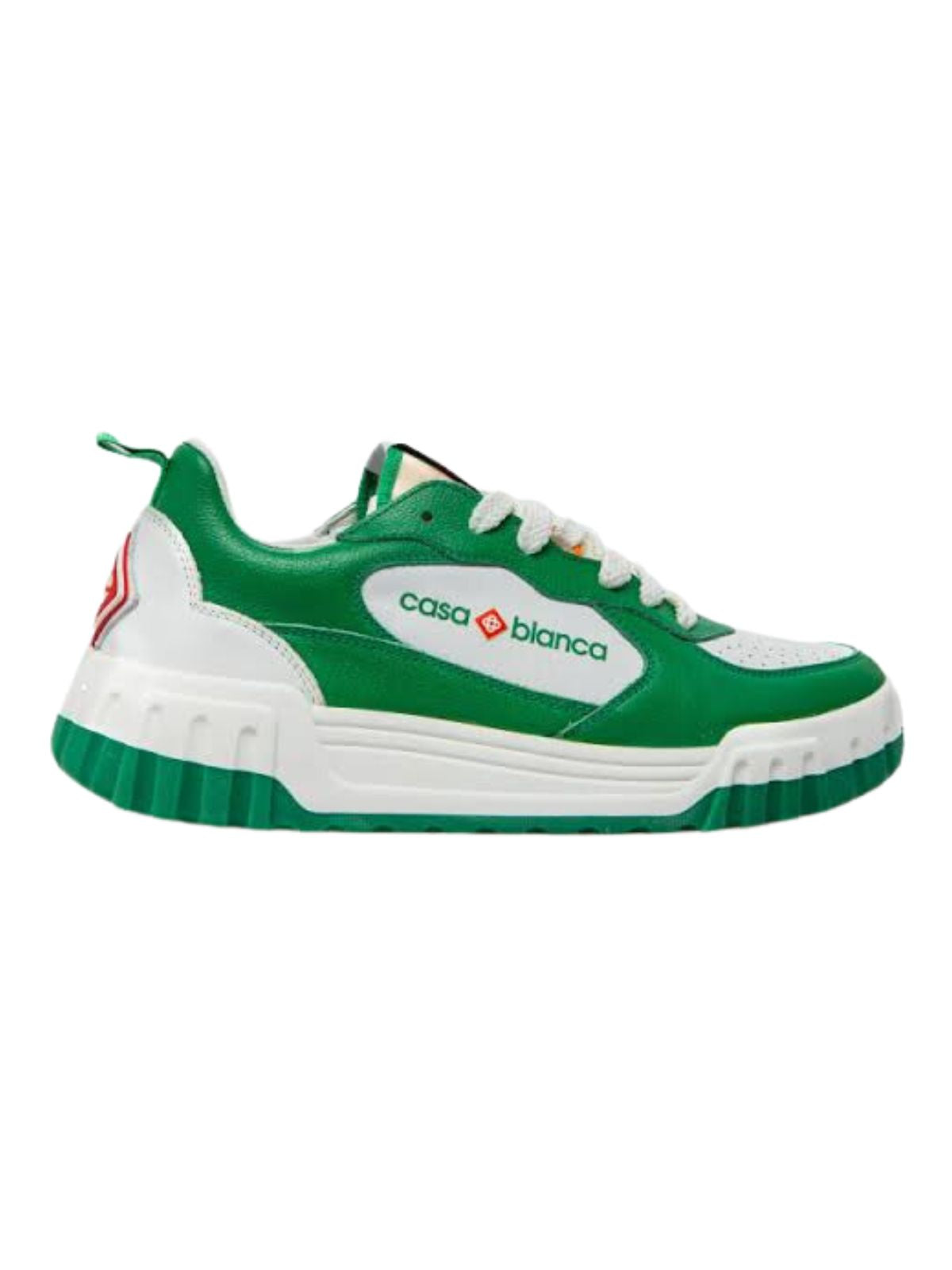 Casablanca Sneaker Court Green-White