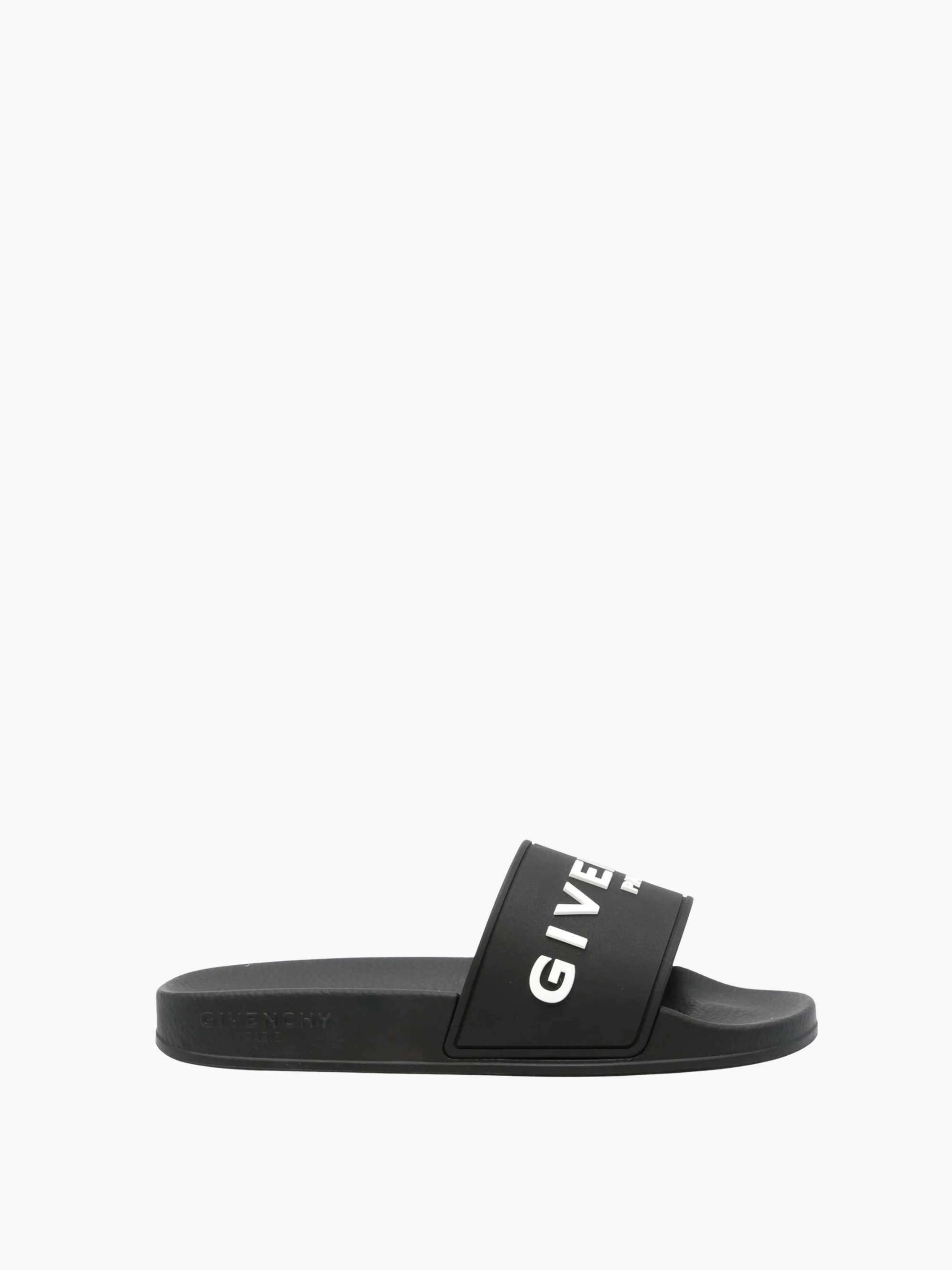 Givenchy Slide Logo Black