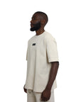 Capone T-Shirt Lounge Wear Oversized Oatmeal